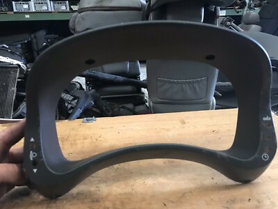 FIAT PANDA SPEEDO CLUSTER HOUSING SURROUND TRIM FACIA PANEL