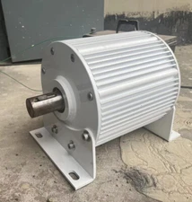 5KW 367rpm Permanent Magnet Generator 48V-220V 380V Alternator DIY Wind Turbine
