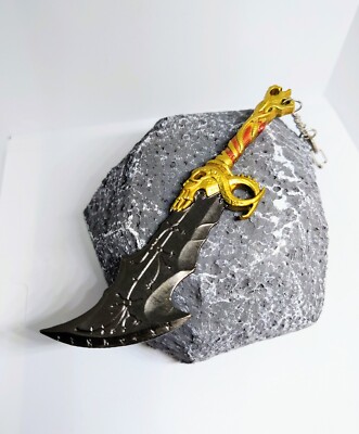 God Of War Ragnarok Blades of Chaos Kratos Alloy Keychain Keyring - Main Image