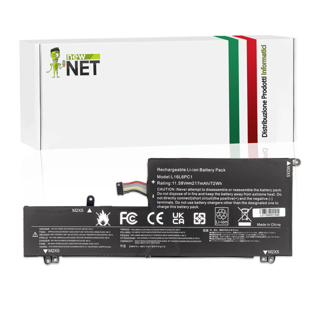 Batteria Urgente Lenovo Yoga 720-15IKB 11.58V 72Wh | Spedizione Rapida