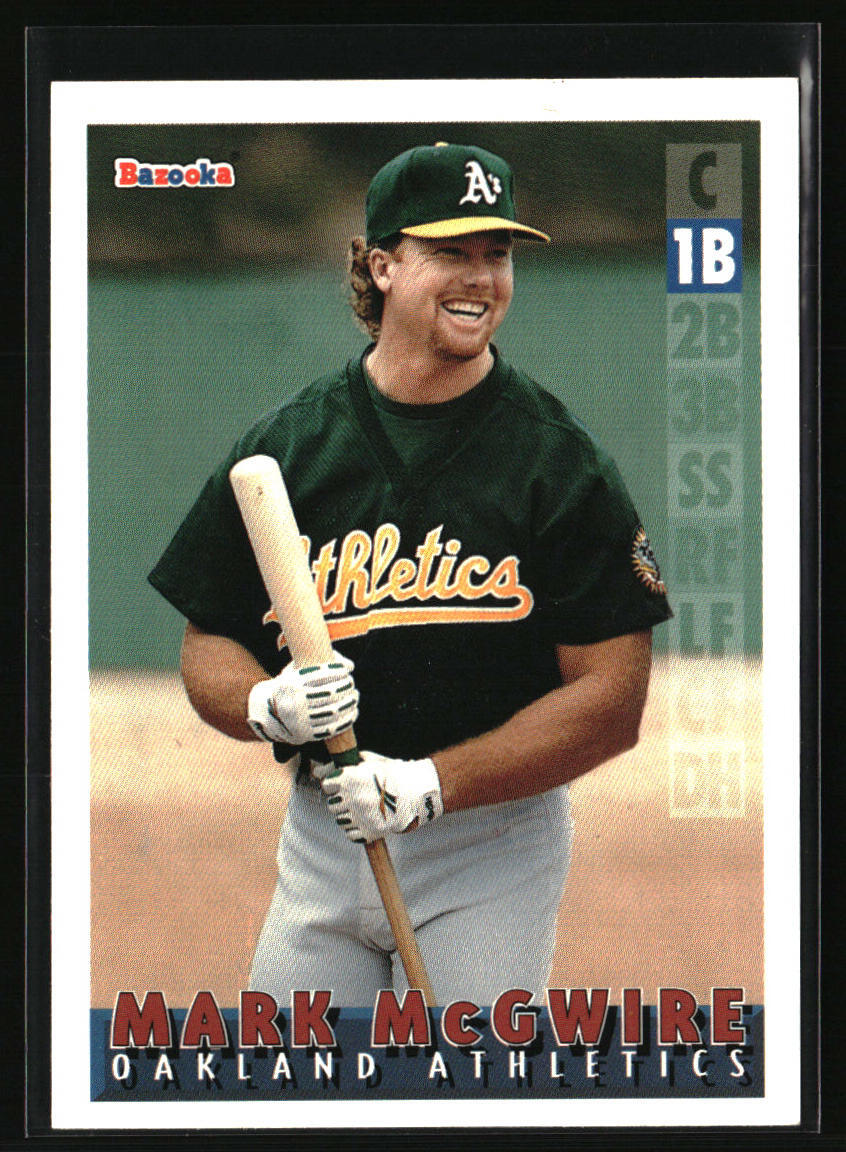 1995 Bazooka #27 Mark McGwire