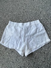 Lunya Resort Linen Silk Pajama Woven Shorts Dusty Rose Size M