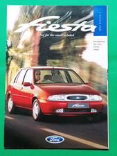 1996 FORD  FIESTA Sales Brochure - Ghia Si LX Encore 1.25i 1.3i 1.4i 1.8D Audio