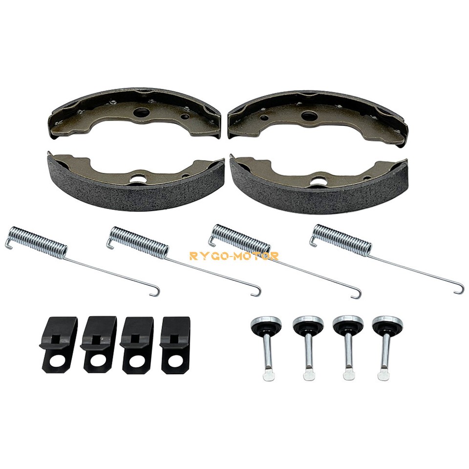 Front Brake Shoes Springs Pins For Kawasaki Ule 600 610 SX KAF400 2005-2022 : Aazon.in - Foto 2