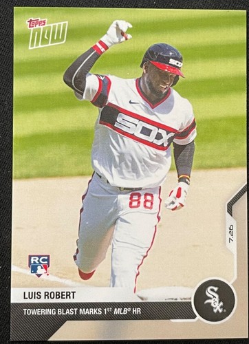 2020 Topps Now 20 Luis Robert Jr.