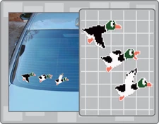 DUCKS from Duck Hunt Vinyl Decals #1 Car Truck Sticker Duck Hunt Sprite Decal