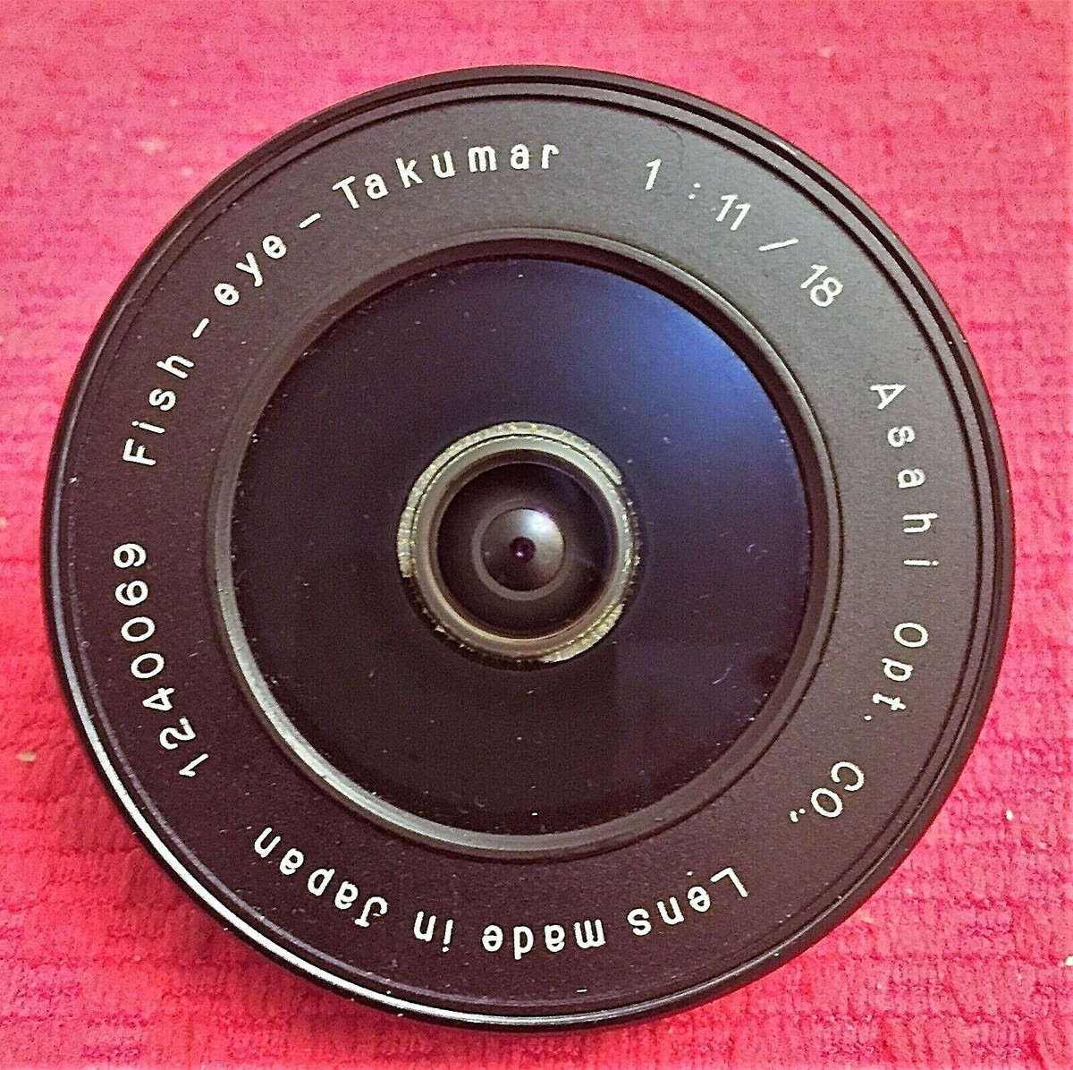 ASAHI M42 F/11 18MM FISH-EYE-TAKUMAR 