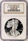 2001-W $1 Proof American Silver Eagle NGC PF69UCAM