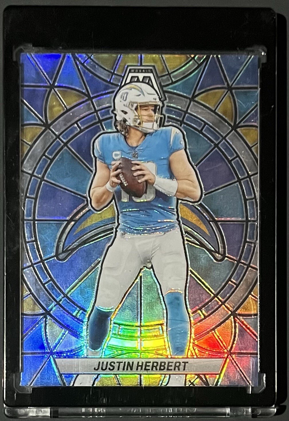 2023 Panini Mosaic Justin Herbert Stained Glass Prizm Chargers SG8 eBay