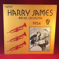   HARRY JAMES AND HIS ORCHESTRA 1954 Broadcasts USA Vinyl LP Buddy Rich Hayes