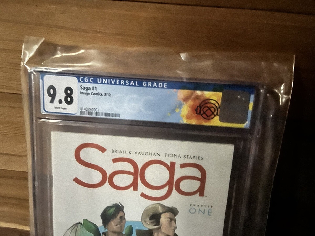 Saga #1 CGC 9.8 1st APPEARANCE First Print Main Cover A