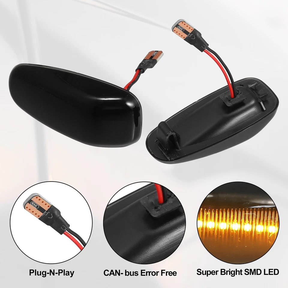 1 par de luces de señalización laterales NºA2108200921/A2108200421 para Mercedes-Benz CLK 320 Foto 3 de 4