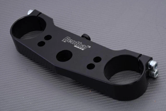 Árbol triple superior Renthal CT007 en aluminio negro KAWASAKI KX 125/250 2002 Foto 2 de 2