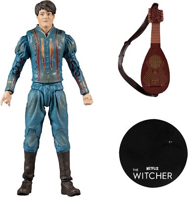 Witcher Netflix Jaskier Action Figure 7-inch Scale Season 1 Wave 1