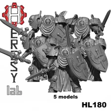 Heresy Lab Space Marine Erebus Crusaders Terminator Armor Squad 28mm Sci Fi