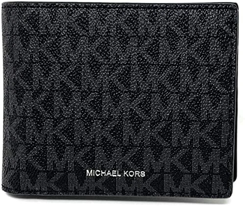 Michael Kors Men s Cooper Billfold Wallet 36U9LCRF6B Black eBay