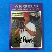 2020 Topps Heritage High Number Hot Box Purple Refractor #THC-515 Jose Rodriguez