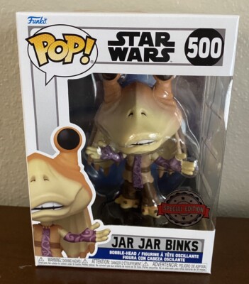 Funko Pop! Star Wars Jar Jar Binks #500 Special Edition Exclusive Ships In PP