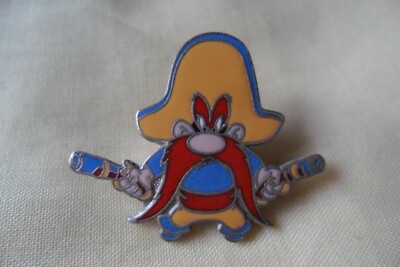 YOSEMITE SAM Warner Brothers Charakter Pin Label Abzeichen