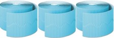 Lot of 3 - Pacon Bordette Decorative Border PAC37166 2 "  50' Azure Blue - New