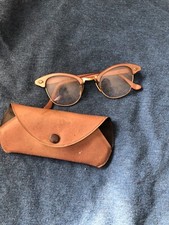Vintage 1950's Cat Eye Glasses 10.12K Gold Filled Frames Bifocals Made in USA