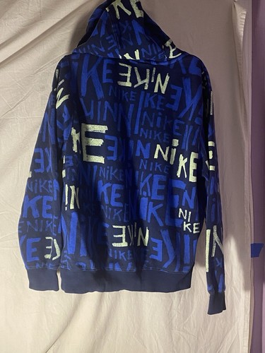 NIKE HOODIE, BLAU, MEDIUM - Bild 9 von 12