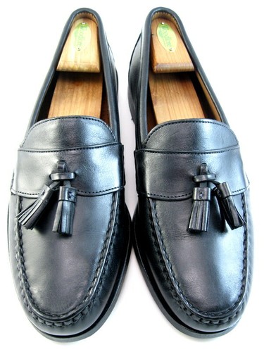 Leather Tassel Loafers 11 