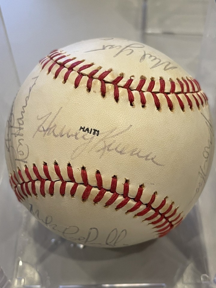 1982 World Series Milwaukee Brewers Team Signed Baseball eBay