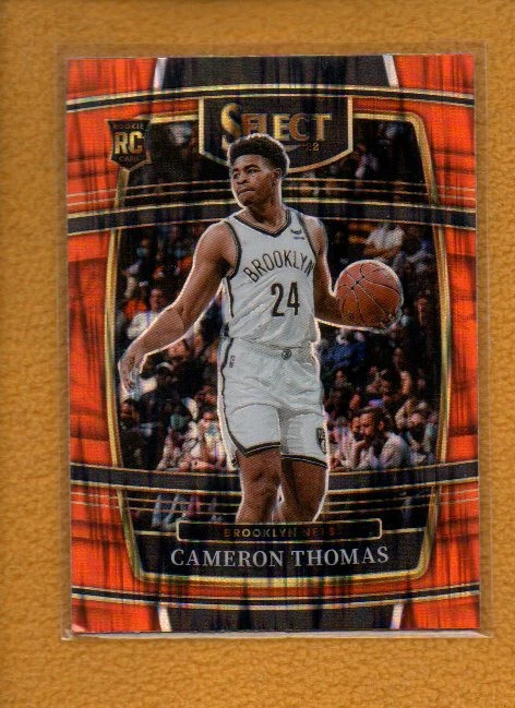 Cameron Thomas trading card