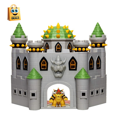 Jakks Pacific - JPA40020 - Nintendo Super Mario großes Burg Spielset mit 19 Teil
