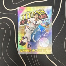 Topps Ronald Acuña Jr. #TOG-7 Atlanta Braves MLB 2026 Titans Insert Card