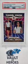 2025 Donruss WNBA Caitlin Clark Tunnel Vision-Press Proof Purple #1 PSA 9 MINT