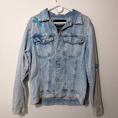 Strata x Duvin Denim Men s Jacket Size Medium
