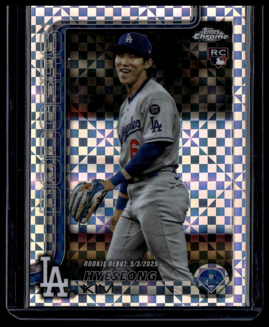 2025 Topps Chrome Update #USC149 Hyeseong Kim X-Fractors RC