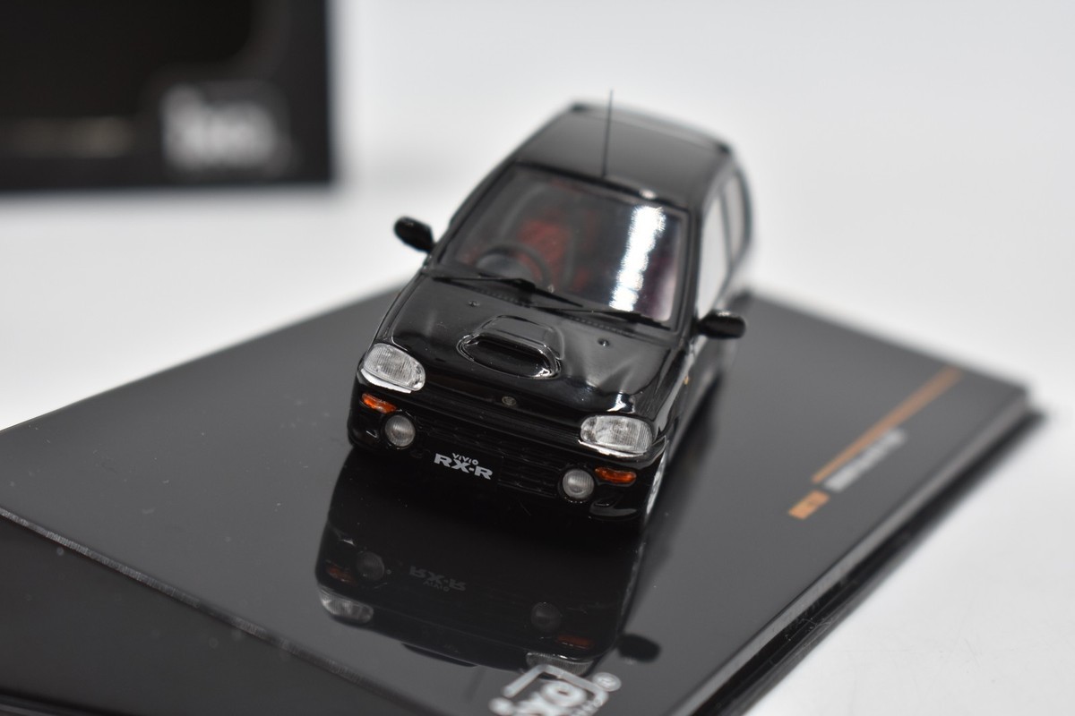 IXO 1:43 Subaru Vivio RX-R 1998 Black MOC159 | eBay