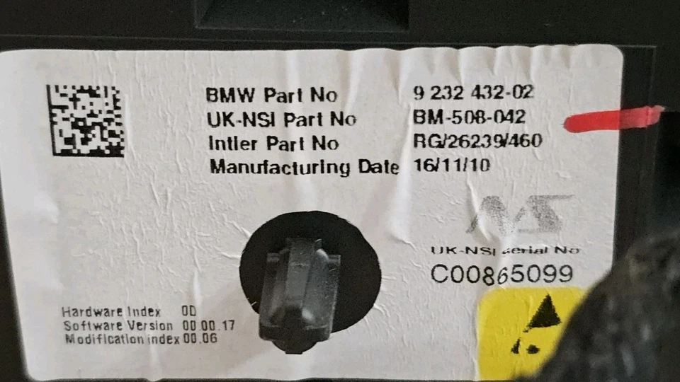 2011-2016 Mini Cooper Boost CD радио спидометр 6512 3456602 - Изображение 4 из 4