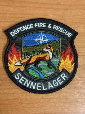Truppenübungsplatz Senne Feuerwehr Patch Stick