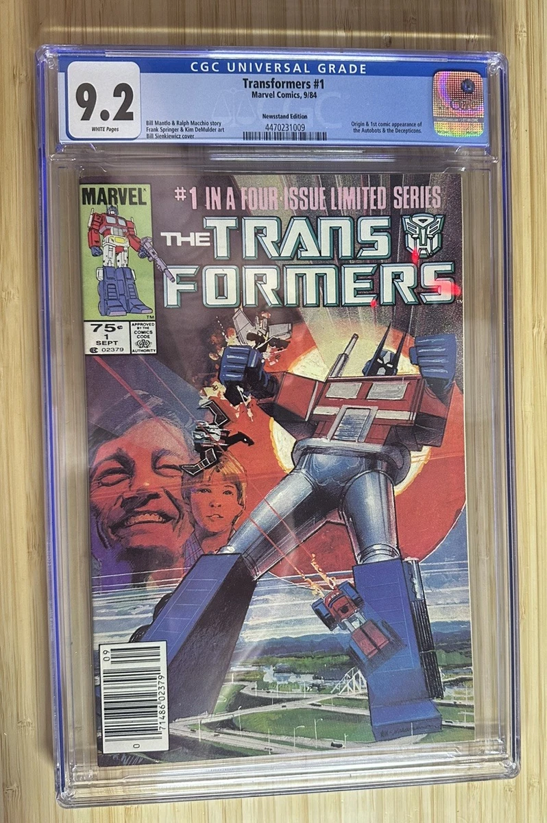 Transformers Spider-Man Superheroes US Comics Copper Age (1984