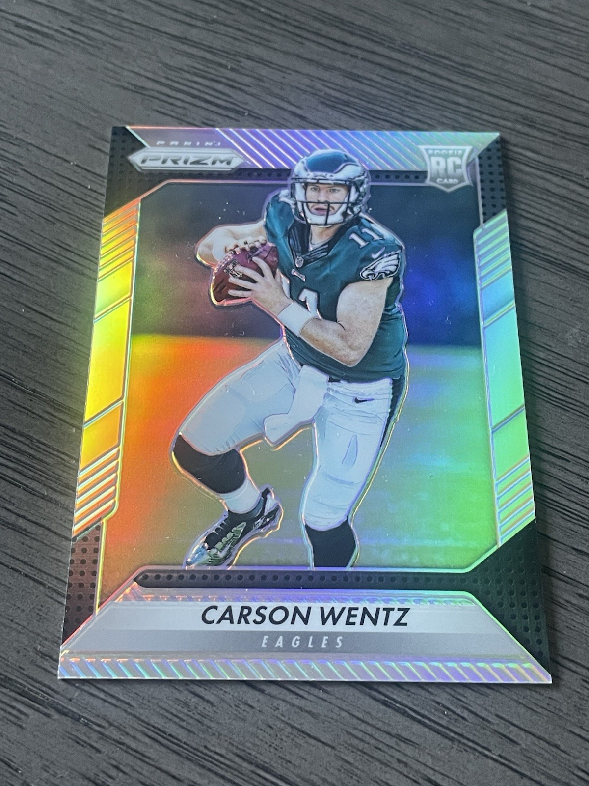 *** 2016 Prizm Silver  #218 CARSON WENTZ RC Rookie ***