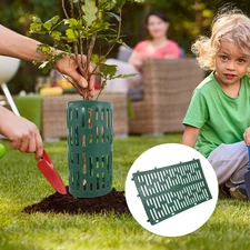 4 Pcs Sapling Protector Tree Wraps Bark Plastic Trunk Protectors