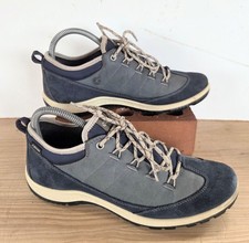 Ecco Aspina Womens Blue Goretex Walking Hiking Shoes Trainers UK8.5 EU 38 Uk 5