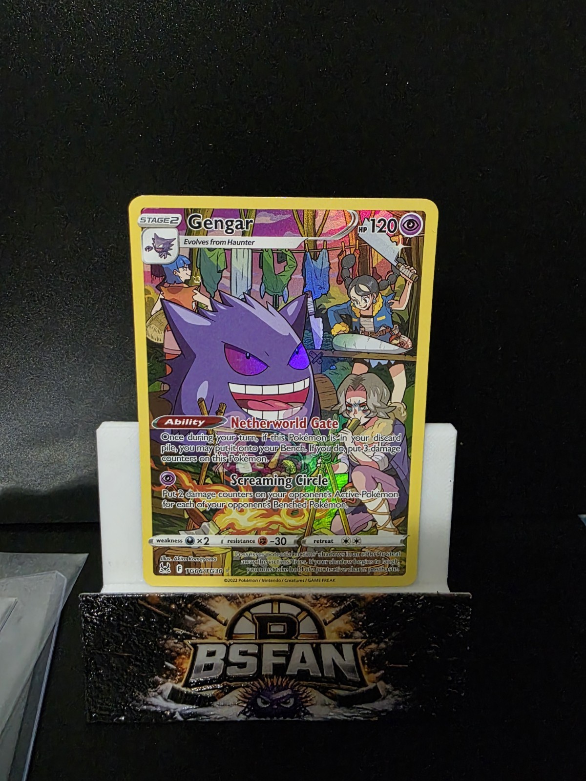 SWSH11: Lost Origin Trainer Gallery Gengar TG06/TG30 NM Pokémon