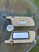 94 - 01 Acura Integra Lh Rh Pair Of Sun Visor Tan Sunvisors With Both Clips Oem 94 - 01 Acura Integra Lh Rh Pair Of Sun Visor Tan Sunvisors With Both Clips Oem