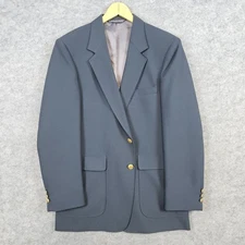 Perma Prest Classic Collection Action Separates Men's Dark Gray Blazer Size 40R
