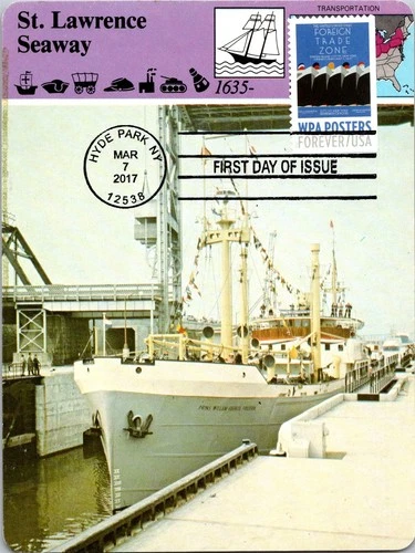 Dr Jim Stamps Maximum Card Wpa Posters Foreign Trade Zone Forever Fdc