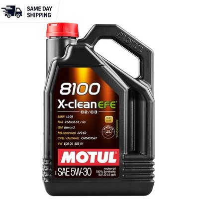 8100 X-clean EFE 5W-30 Full Synthetic Motor Oil - Advanced Fuel Economy Formula