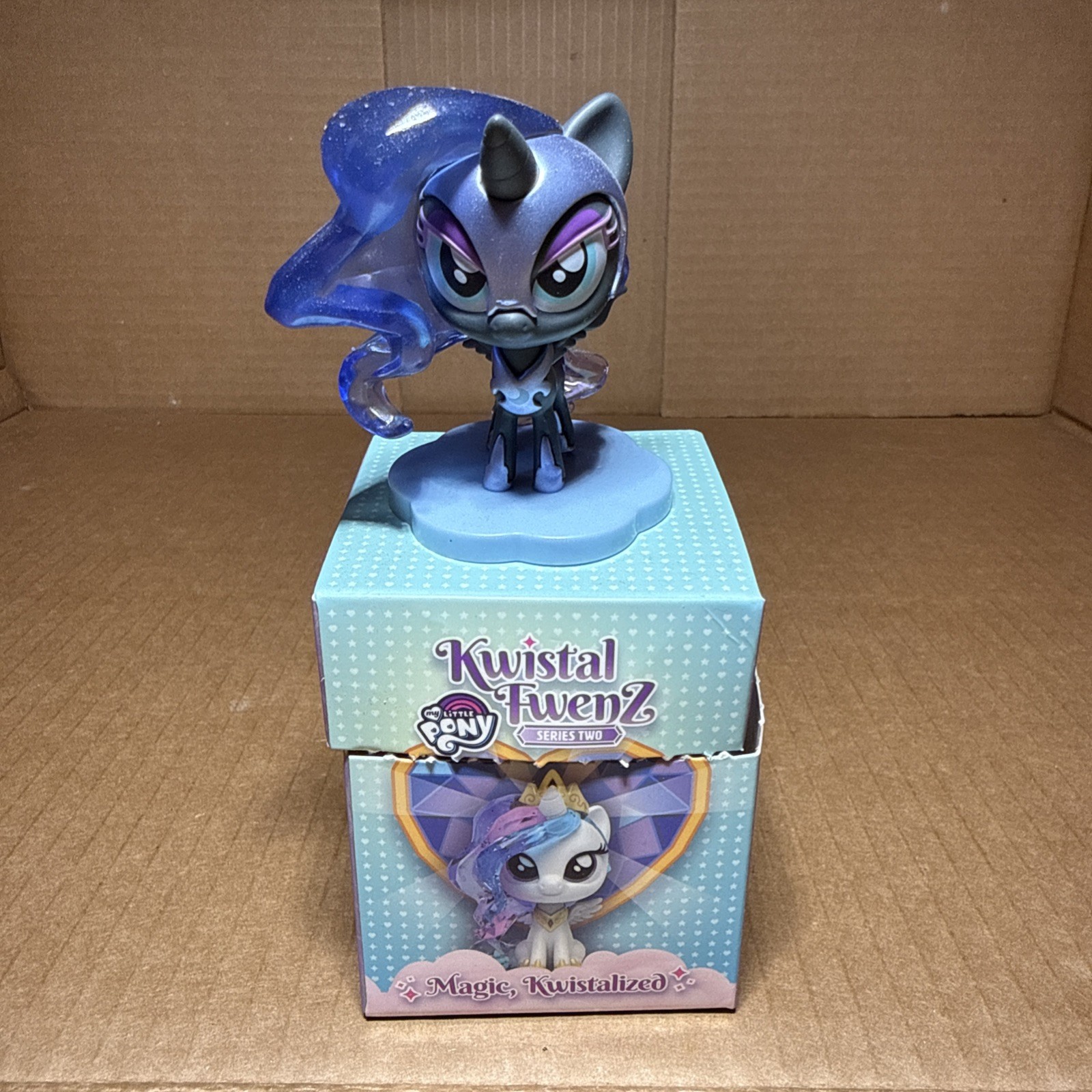 Authentic My Little Pony Series 2 Kwistal Fwenz Nightmare Moon Figure