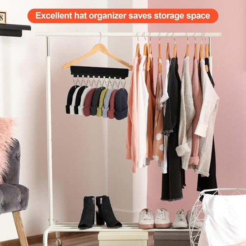 Baseball Cap Closet Rack Hat Organizer Holder Home Storage Door Hanger - Bild 7 von 10