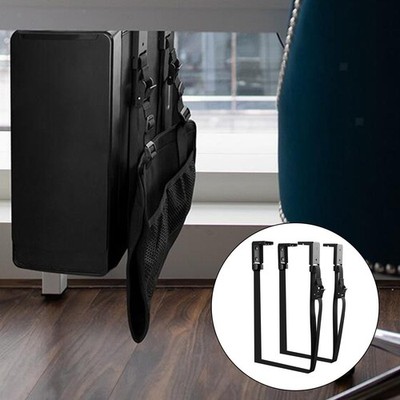 Untertisch-PC-Halterung mit Gurten Professional Durable Home Black Premium