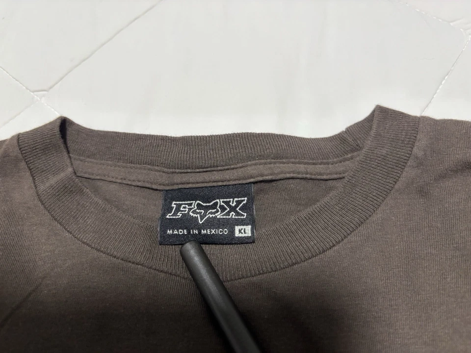 Fox Riders Co. vintage para niños Camiseta Logo Manga Larga Talla Juvenil L Bicicleta Carreras Foto 4 de 4